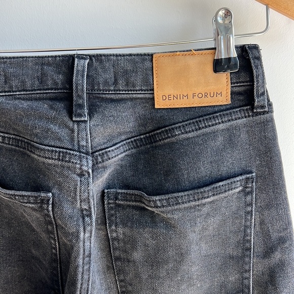 Denim Forum Yoko high rise slim black denim - Picture 4 of 5